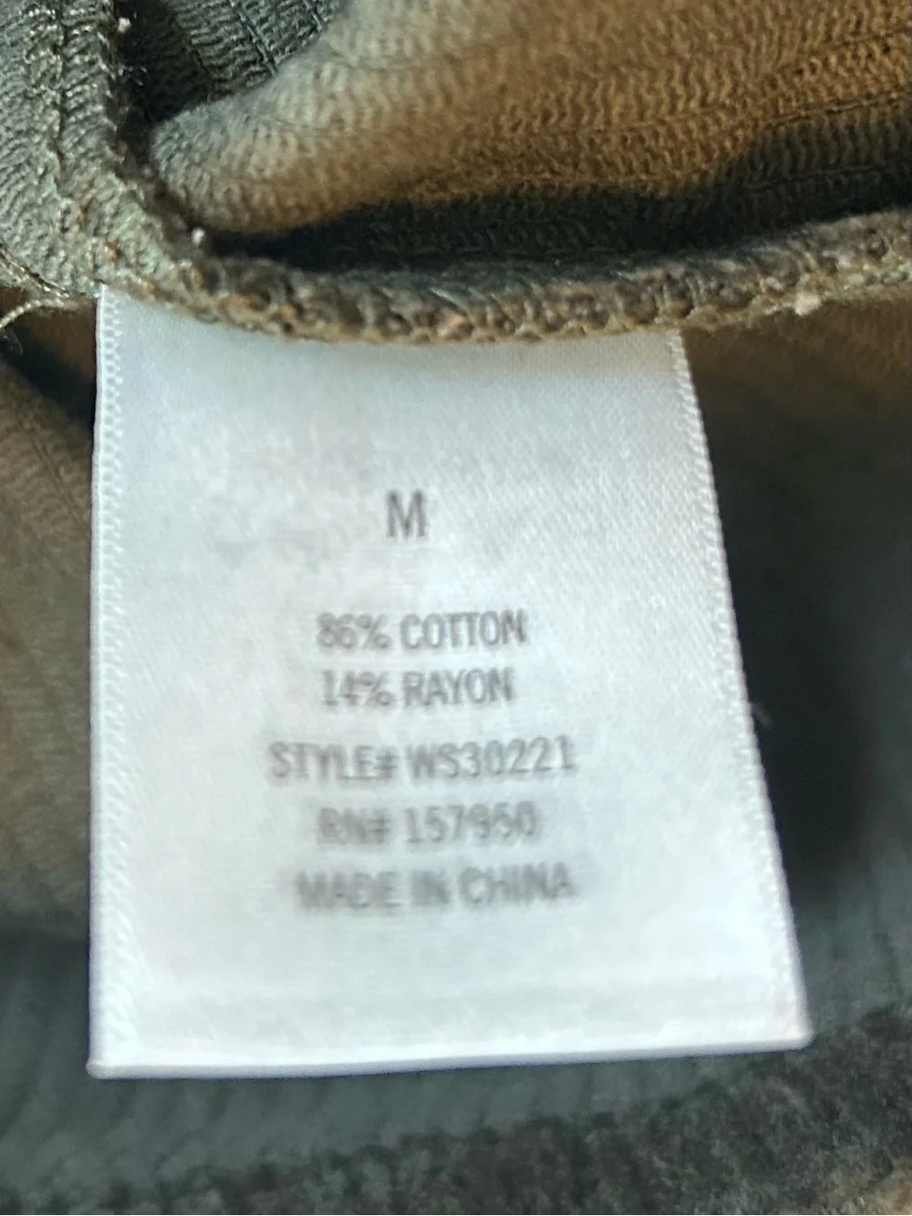 Francesca's Mi Ami Tamm Zip Corduroy Mini Skirt in Olive Green Zip Pockets NWT